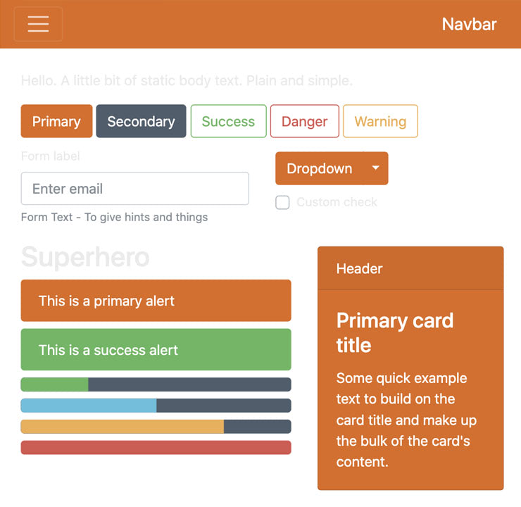 Free Bootstrap 5 Theme Builder | bootstrap.build